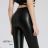 Lange Leggings DAMENLEDER (UNI S-M) ITALIENISCHE MODE IMM20FD3063