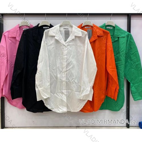 T-Shirt Kurzarm Frauen (UNI S / L) ITALIENISCHE MODE IMK20128