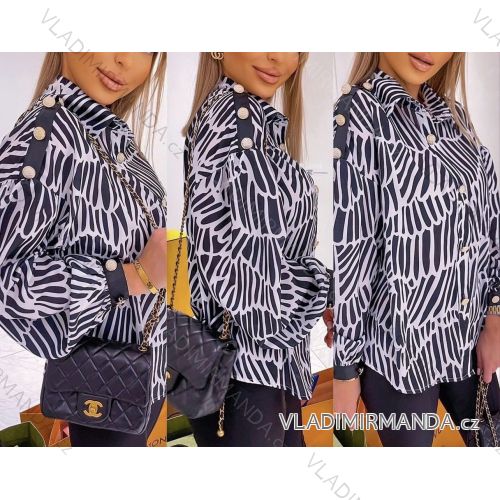 T-Shirt Kurzarm Frauen (UNI S / L) ITALIENISCHE MODE IMK20128