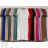 Damen Langes Sommer-Baumwoll-Kurzarm-Kleid (S / M ONE SIZE) ITALIAN FASHION IMWA216116