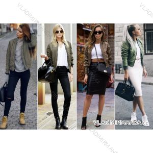 Kleid mit 3/4 Ärmeltasche für Damen (uni sl) ITALIAN Fashion IMWD20529