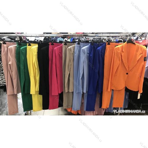 Kleid mit Knöpfen und geknöpften Damen (uni s-m) ITALIAN FASHION IM2203948