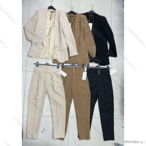 Kleid mit Knöpfen und geknöpften Damen (uni s-m) ITALIAN FASHION IM2203948