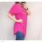T-Shirt vayage Kurzarm Frauen (uni s / m) ITALIAN FASHIONIM420165 schwarz