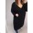 Langarmpullover für Damen (S-M-L ONE SIZE) Italienische Mode IM820057