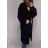 Strickjacke gestrickte Langarmfrauen (UNI S / M) ITALIAN FASHION IMD20424 braun