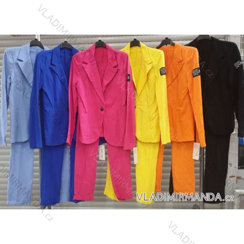Kleid mit Knöpfen und geknöpften Damen (uni s-m) ITALIAN FASHION IM2203948