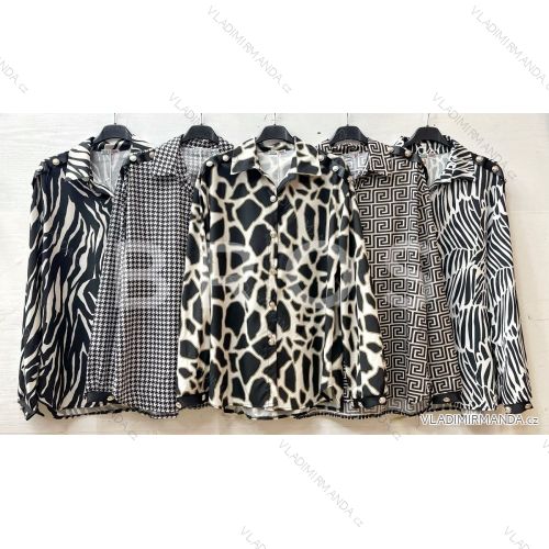 T-Shirt Kurzarm Frauen (UNI S / L) ITALIENISCHE MODE IMK20128