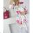 Kleid mit 3/4 Ärmeltasche für Damen (uni sl) ITALIAN Fashion IMWD20527