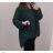 Tunika / Bluse Langarm Damen Oversized (3XL / 4XL ONE SIZE) ITALIAN FASHION IMWQ2191650