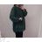 Tunika / Bluse Langarm Damen Oversized (3XL / 4XL ONE SIZE) ITALIAN FASHION IMWQ2191650