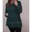 Tunika / Bluse Langarm Damen Oversized (3XL / 4XL ONE SIZE) ITALIAN FASHION IMWQ2191650