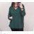 Tunika / Bluse Langarm Damen Oversized (3XL / 4XL ONE SIZE) ITALIAN FASHION IMWQ2191650