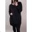 Tunika Langarm Damen Oversized (3XL / 4XL ONE SIZE) ITALIAN FASHION IMWQ21199