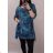 Tunika Langarm Damen Oversized (3XL / 4XL ONE SIZE) ITALIAN FASHION IMWQ2191659