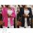 Kleid mit Knöpfen und geknöpften Damen (uni s-m) ITALIAN FASHION IM2203948
