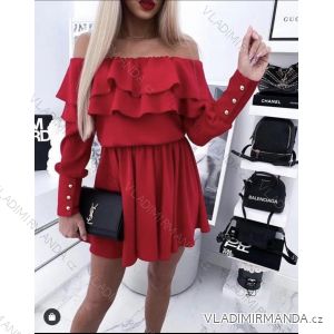 Mit Kapuze langärmliges mit Kapuze Kleid (uni s / m) IM2191956