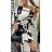 Kleid mit 3/4 Ärmeltasche für Damen (uni sl) ITALIAN Fashion IMWD20527