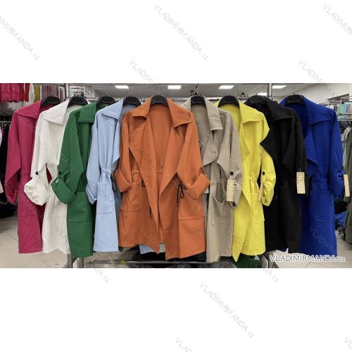 Damen Fleecemantel (S / M ONE SIZE) ITALIAN FASHION IMWA22187