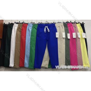 Kalhoty elegantní společenské dlouhé dámské (S-XL) ITALSKÁ MÓDA IMWD211244
