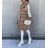 Damen Kapuzenweste (S / M ONE SIZE) ITALIAN FASHION IMWA216604