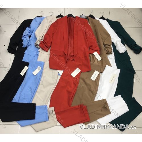 Kleid mit Knöpfen und geknöpften Damen (uni s-m) ITALIAN FASHION IM2203948