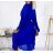 Kleid mit 3/4 Ärmeltasche für Damen (uni sl) ITALIAN Fashion IM3181746