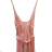 Langes Sommerkleid mit Trägern Damen (S / M ONE SIZE) ITALIAN FASHION IMW21002