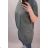 Langärmliges Tunika-Hemd (uni xl-3xl) ITALIENISCHE Mode IM720024