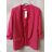 Kleid mit Knöpfen und geknöpften Damen (uni s-m) ITALIAN FASHION IM2203948 pink S