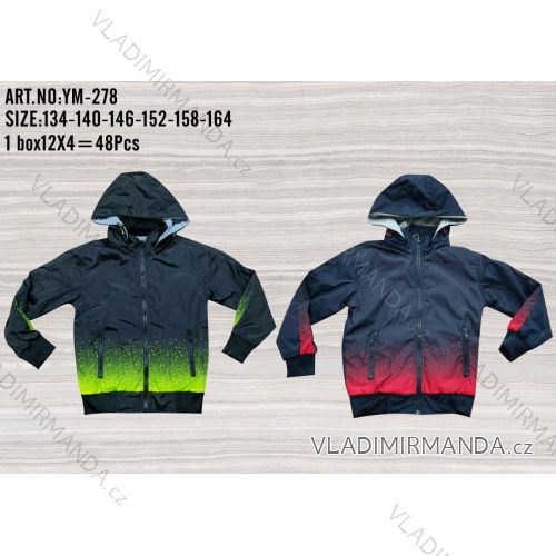 Jeansjacke warmes Teenie-Mädchen (134-164) ACTIVE SPORTS ACT218P-8129