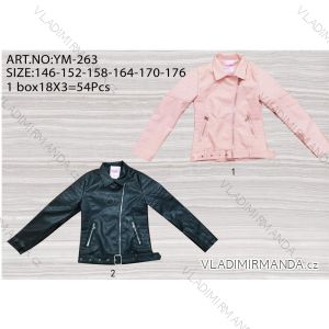 Jeansjacke warmes Teenie-Mädchen (134-164) ACTIVE SPORTS ACT218P-8129