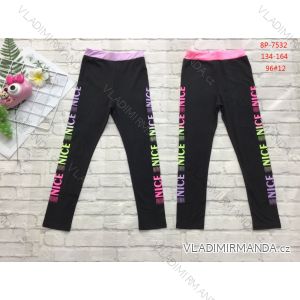 Leggings schwach lange Kinder Mädchen Mädchen (98-128) ACTIVE SPORT ACT21SC-8857