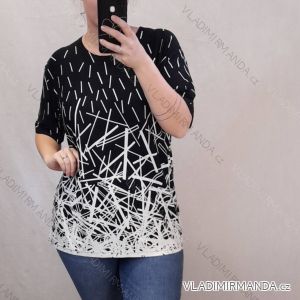 Tunika Langarm Damen (L-4XL) TSCHECHISCHE MODE CRM21006