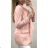 Dünne Feder-Langarmjacke für Damen (uni s-l) ITALIAN FASHION IMC20073 <p>Königsblau</p> M / L