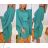Kleid mit 3/4 Ärmeltasche für Damen (uni sl) ITALIAN Fashion IMWD20527