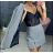 Kleid mit Knöpfen und geknöpften Damen (uni s-m) ITALIAN FASHION IM2203948