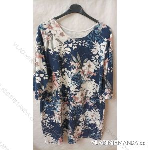 Damen Kurzarmtunika (uni xL / 2XL) TURKISH FASHION TM9200691