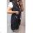 Ärmellose Jacke, kurze Ärmel (uni sl) ITALIAN Fashion IMC17325 schwarz M / L