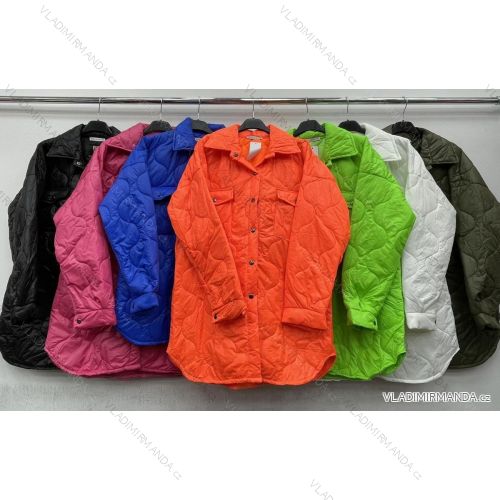 Bunda/Kabát prošívaná zimní dámská (M/L ONE SIZE) ITALSKÁ MÓDA IMWD217526