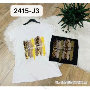 T-Shirt Kurzarm Frauen (UNI S-M) ITALIENISCHE MODE IMM20330