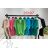 Kleid mit 3/4 Ärmeltasche für Damen (uni sl) ITALIAN Fashion IM3181746