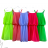 Sommer Chiffon Kleider für Frauen (UNI XS-M) ITALIENISCHER MODUS IMD20355