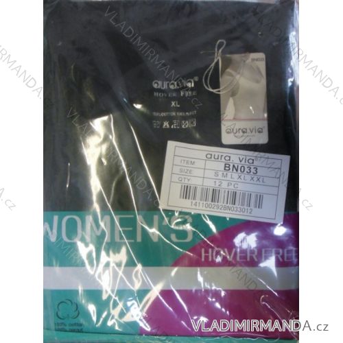 Damen T-Shirt Baumwolle (S-2xl) AURA VIA BN033