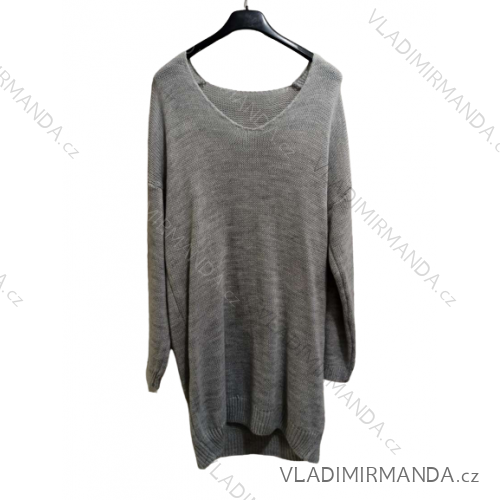 Kleid mit 3/4 Ärmeltasche für Damen (uni sl) ITALIAN Fashion IM3181746