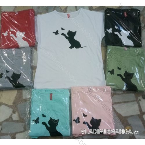 T-Shirt mit kurzen Ärmeln für Damen (m-3xl) DANTONY 15-00034
