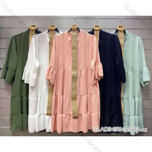 Sommer Kurzarm Sommerkleid (S / M ONE SIZE) ITALIENISCHE MODE IMWY21019