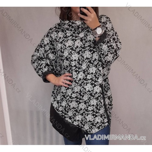 Erweitertes Tunika-Kleid für Damen (XL / 2XL ONE SIZE) ITALIAN FASHION IM421068 L / XL geblümt