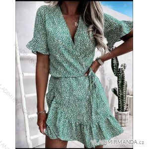 Sommer Kurzarm Sommerkleid (S / M ONE SIZE) ITALIENISCHE MODE IMWY21019