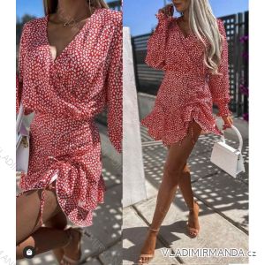 Sommer Kurzarm Sommerkleid (S / M ONE SIZE) ITALIENISCHE MODE IMWY21019